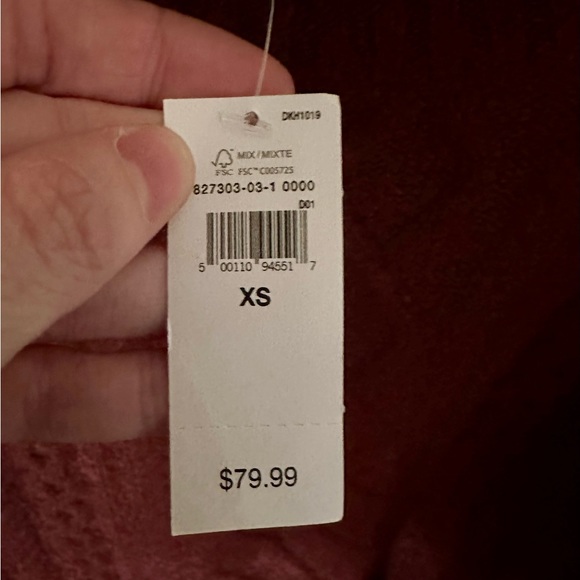 NWT Gap Relaxed Forever Cozy Cable-Knit Sweater - Picture 5 of 6